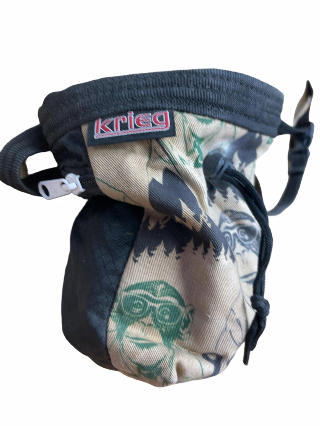 Krieg Monkey Print Rock Climbing Chalk Bag
