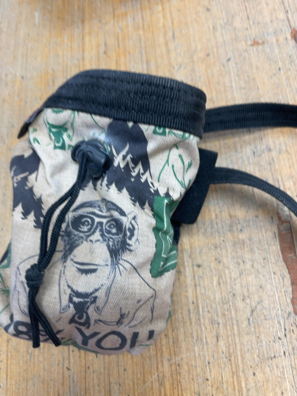 Krieg Monkey Print Rock Climbing Chalk Bag