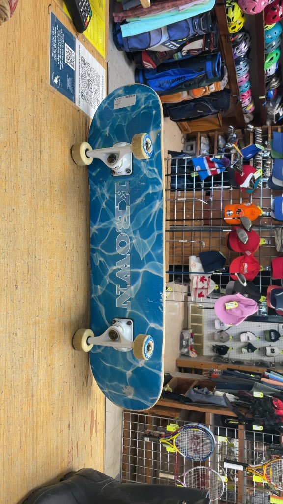 Krown Blue Water Graphic Skateboard