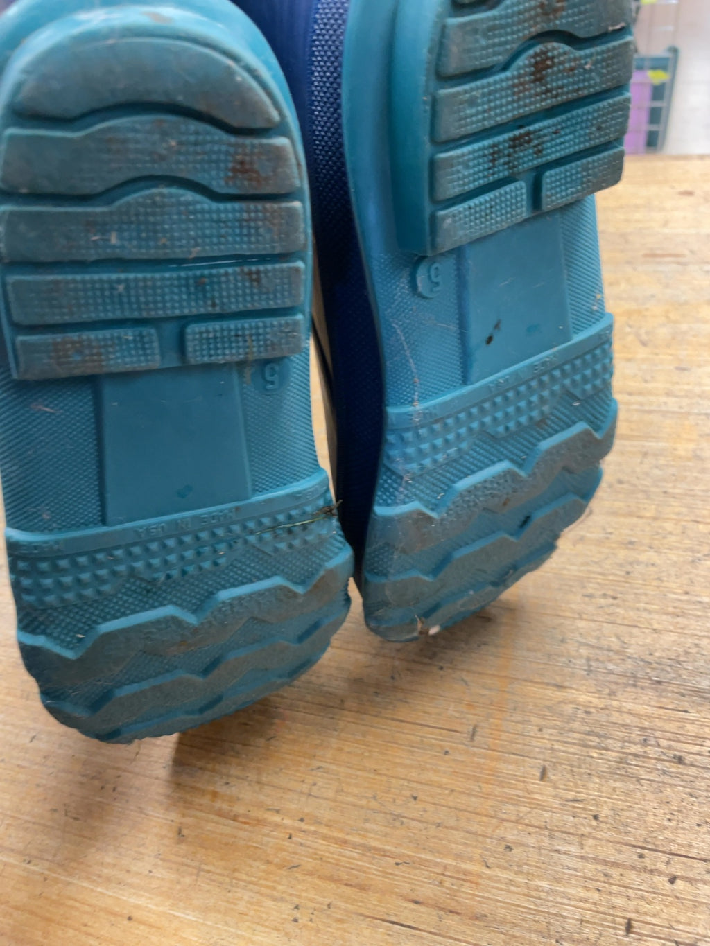 LaCrosse Rain Boots Size 5 Blue