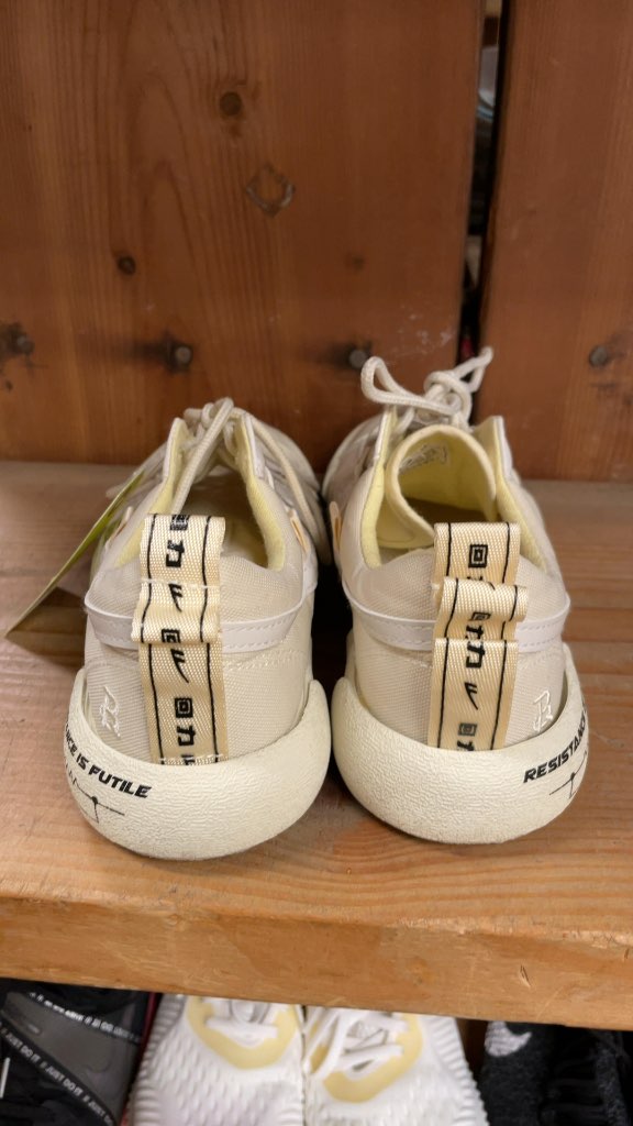 Ladies Switch White Sneakers Size 6
