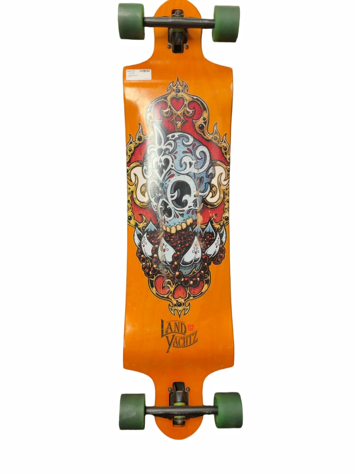 Landyachtz Drop-Through Longboard Orange