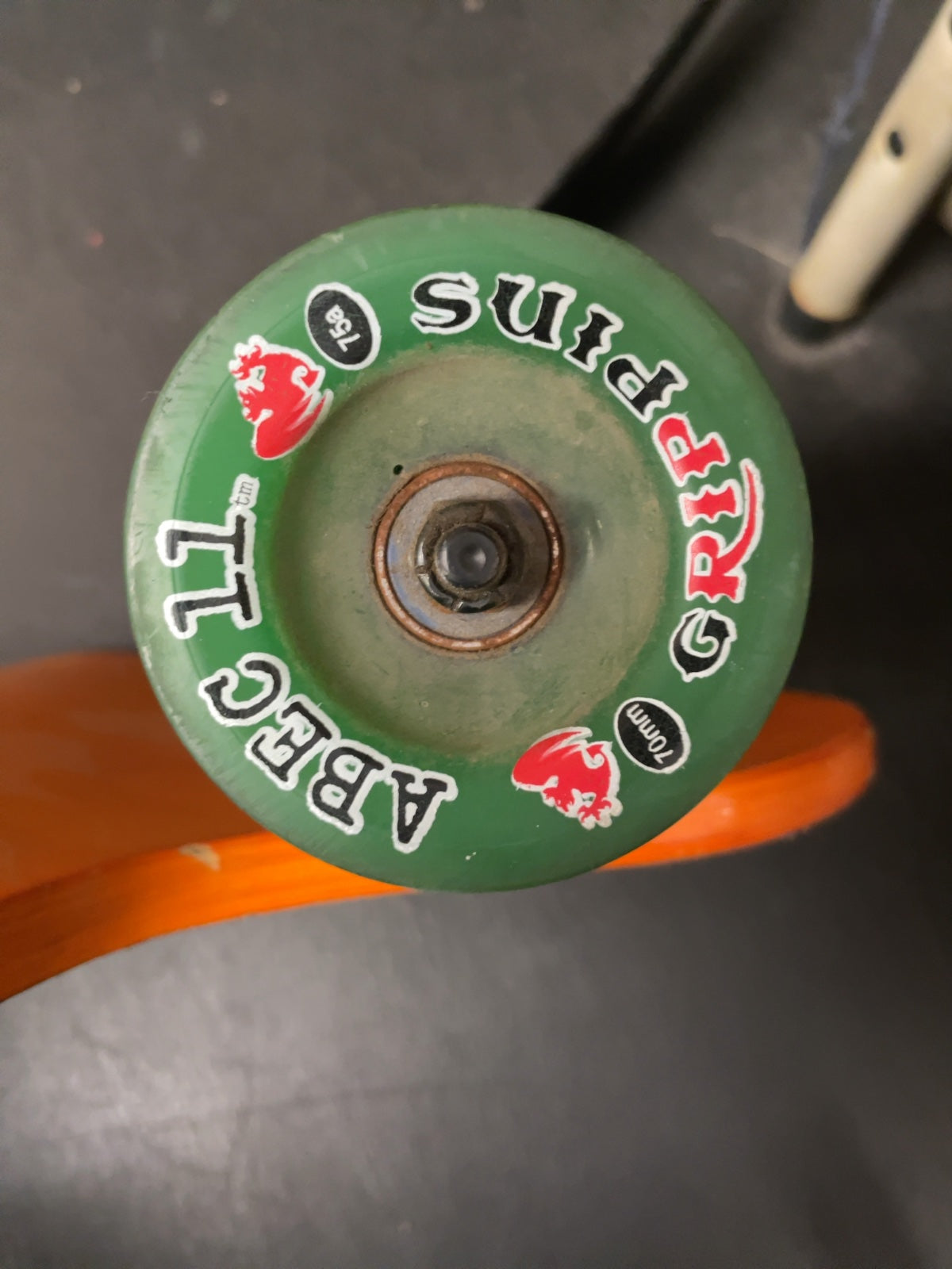 Landyachtz Drop-Through Longboard Orange