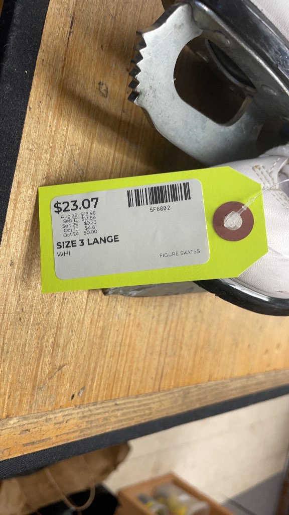 Lange Classic Figure Skates - Size 3