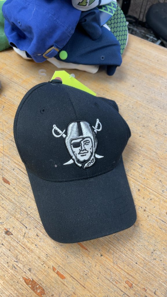 Las Vegas Raiders Baseball Cap - Black/White