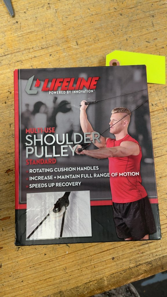 Lifeline Multi-Use Shoulder Pulley