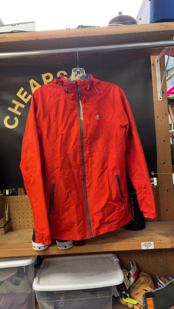 Liquid Junior XXL (18-20) Rain Jacket - Orange