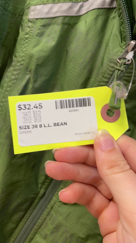 L.L. Bean Kids' Rain Jacket