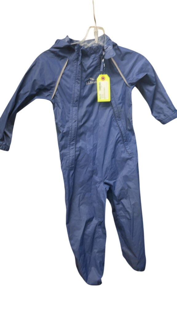 L.L. Bean Muddy Buddy Rain Suit - Blue - 12-18 Months