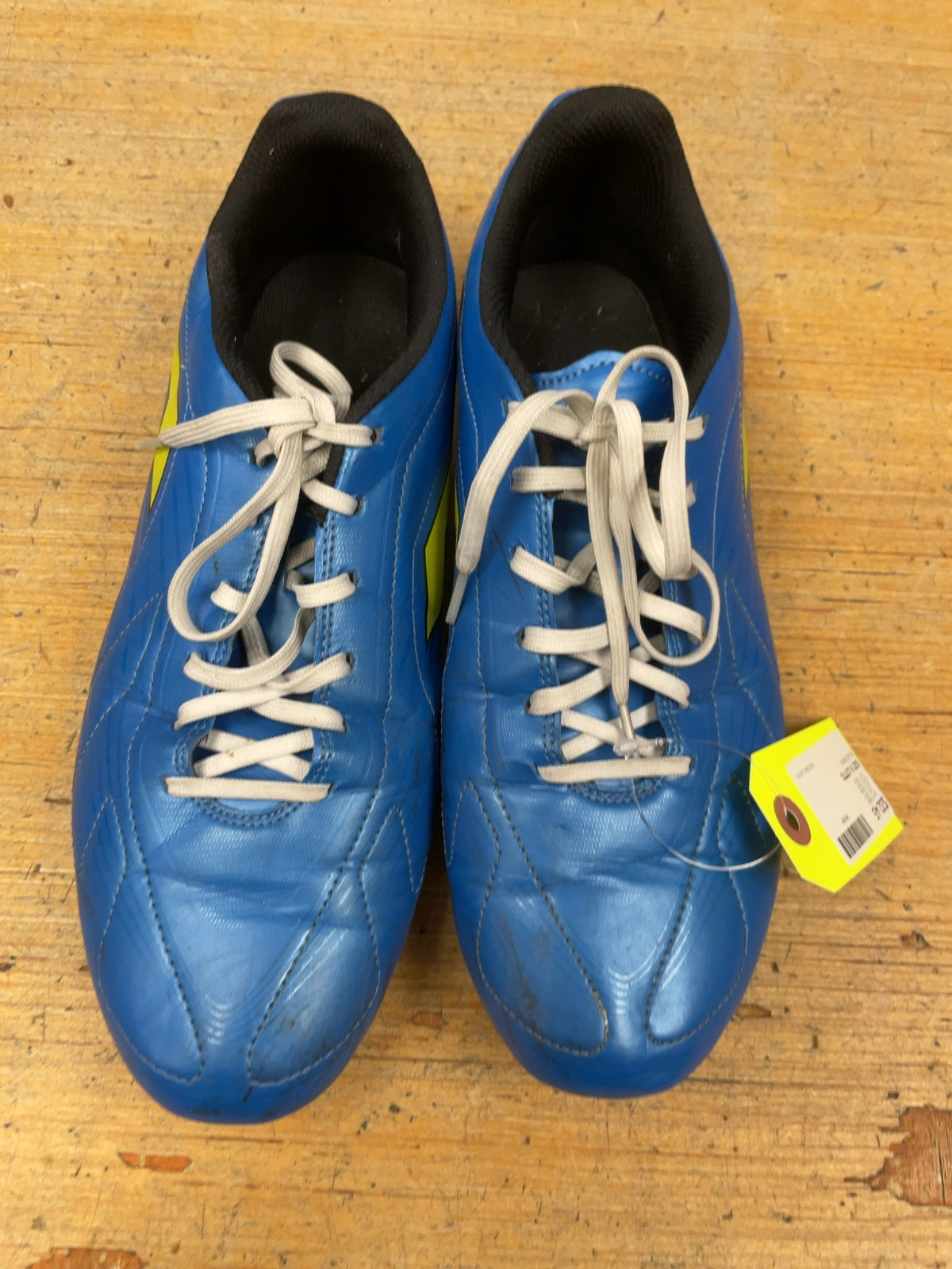 Lotto Soccer Cleats Size 9 US Men's Blue/Green