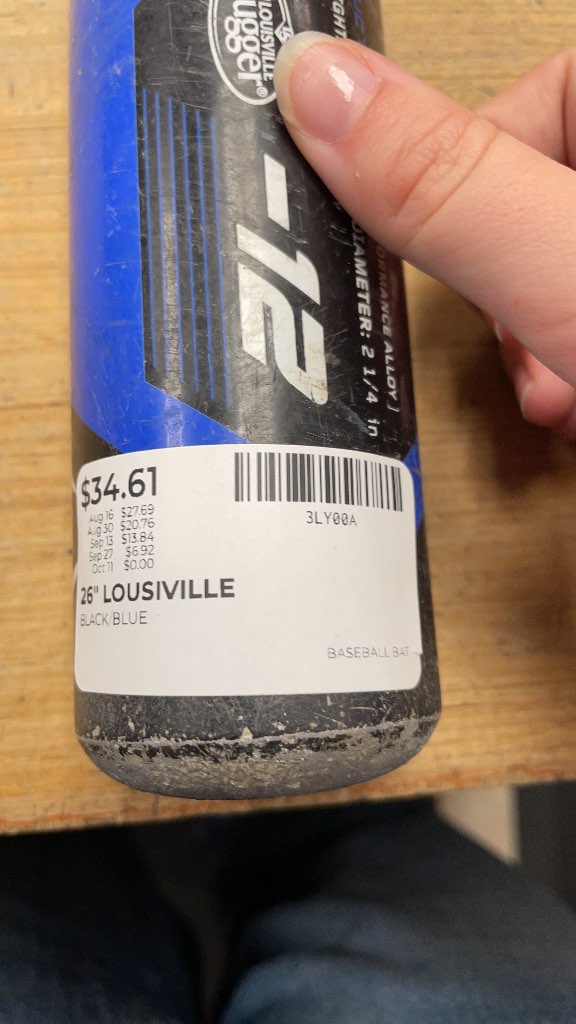 Louisville Slugger 26" Baseball Bat