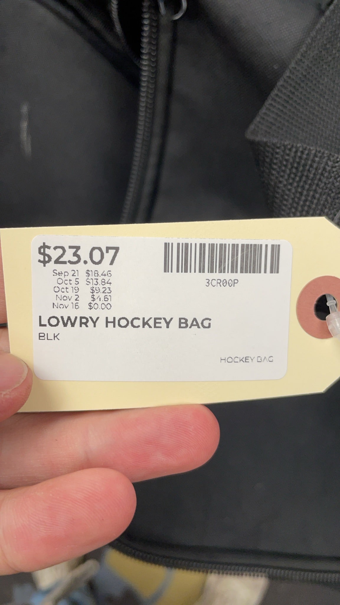 Lowry Wheeled Hockey Bag