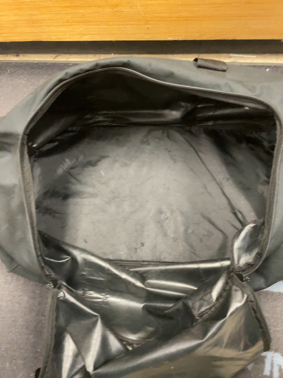 Lowry Wheeled Hockey Bag Black