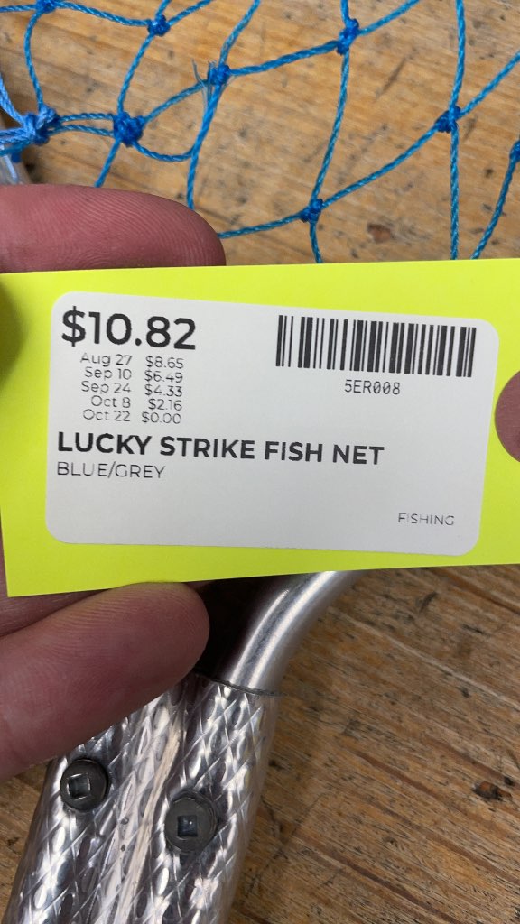 Lucky Strike Fish Net