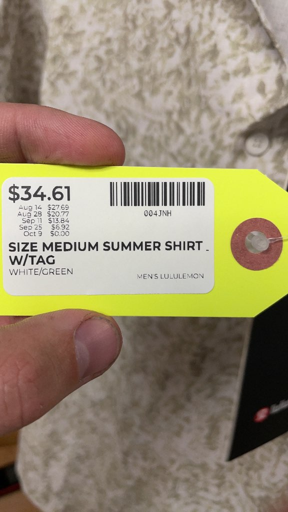 Lululemon Airing Easy Short Sleeve Shirt