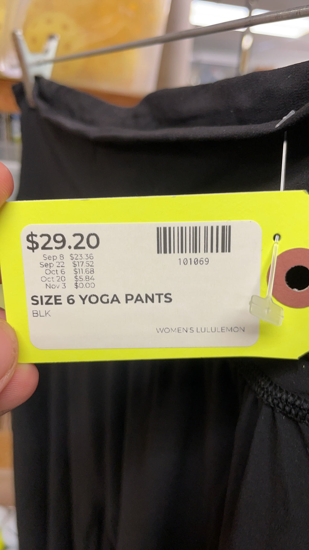 Lululemon Align Jogger 28" - Black - Size 6