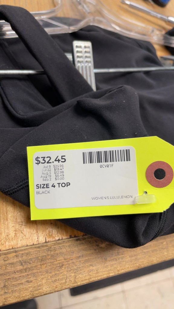 Lululemon  Align Tank Top - Black - Size 4