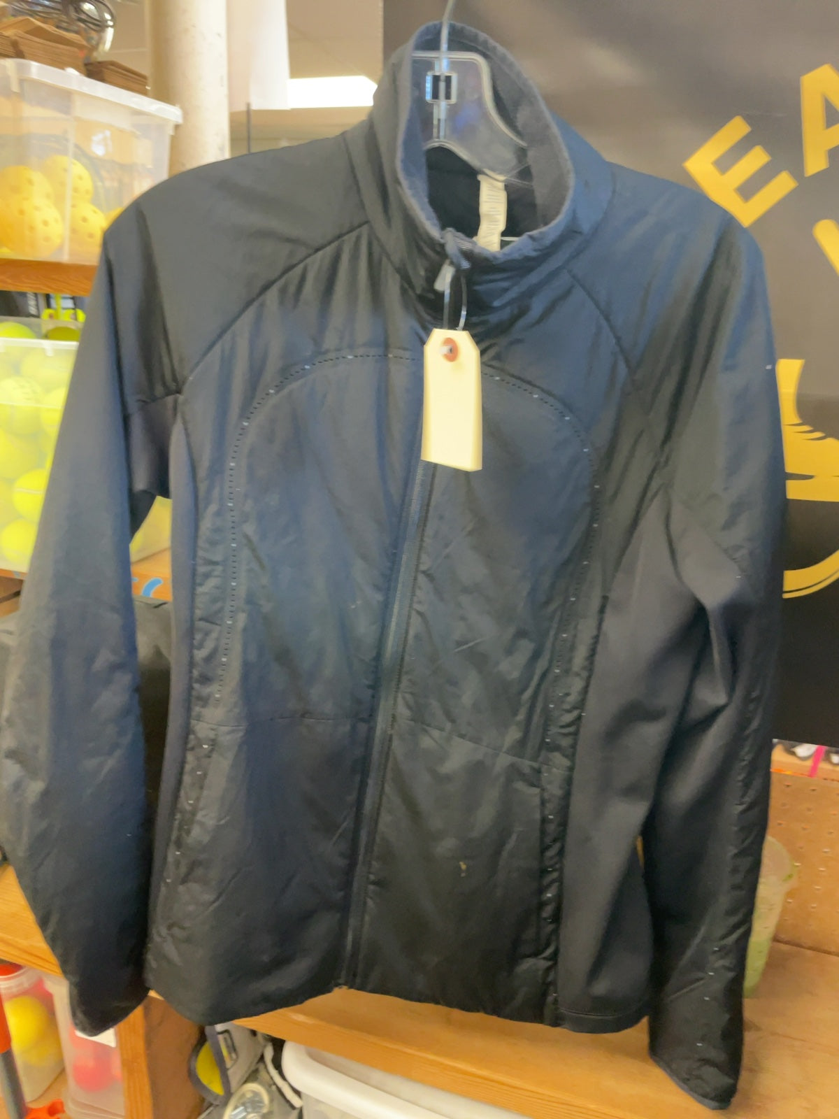 Lululemon Athletic Jacket Size 8 Black