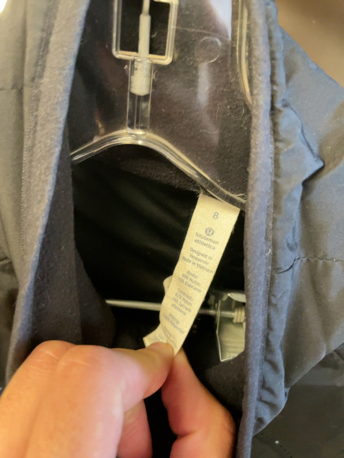 Lululemon Athletic Jacket Size 8 Black