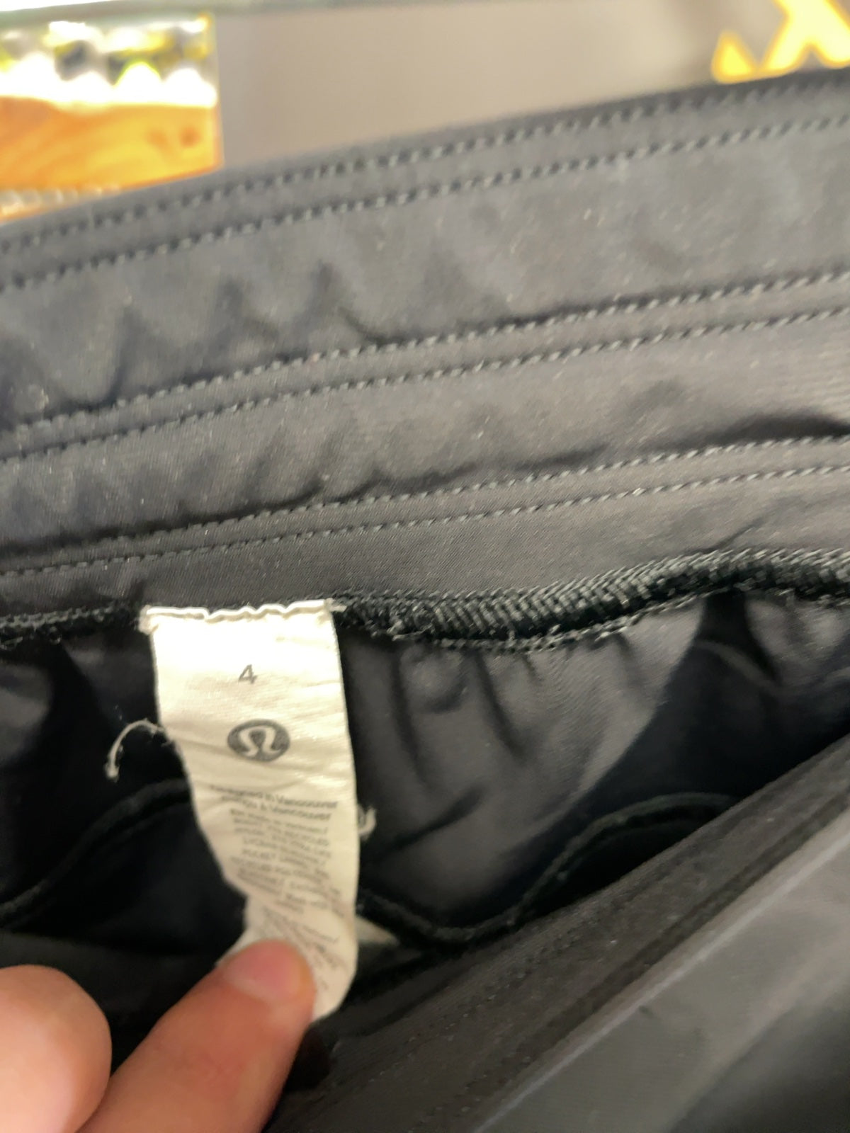 Lululemon Athletic Jogger Pants Size 4 Black