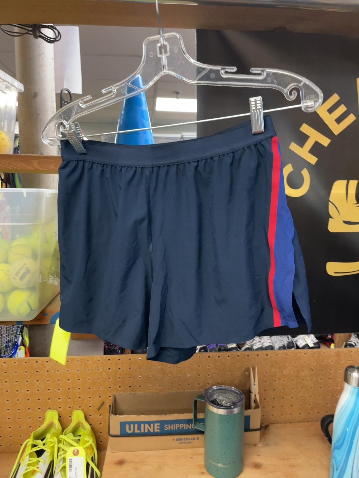 Lululemon Athletic Shorts Small Navy/Red