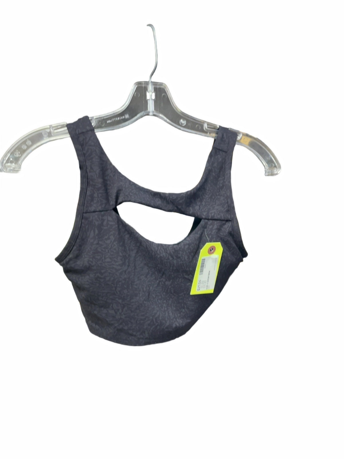 Lululemon Barry's Size 4 Grey Patterned Sportbra