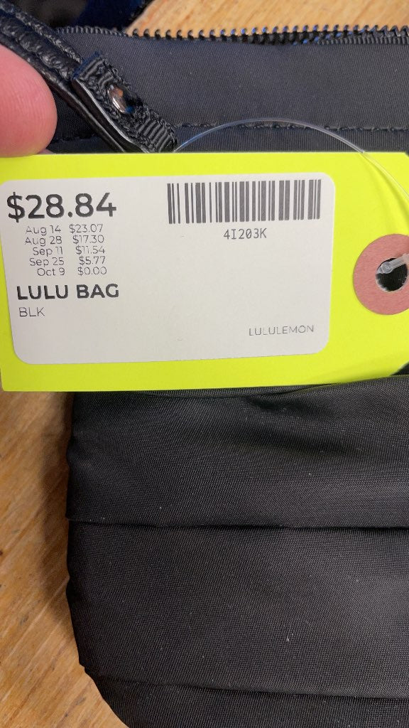 Lululemon Black Belt Bag