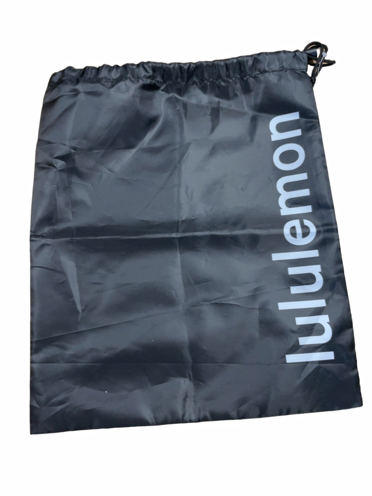 Lululemon Black Drawstring Bag