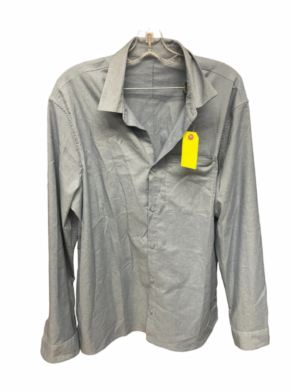 Lululemon Button Up Longsleeve Size XL Blue