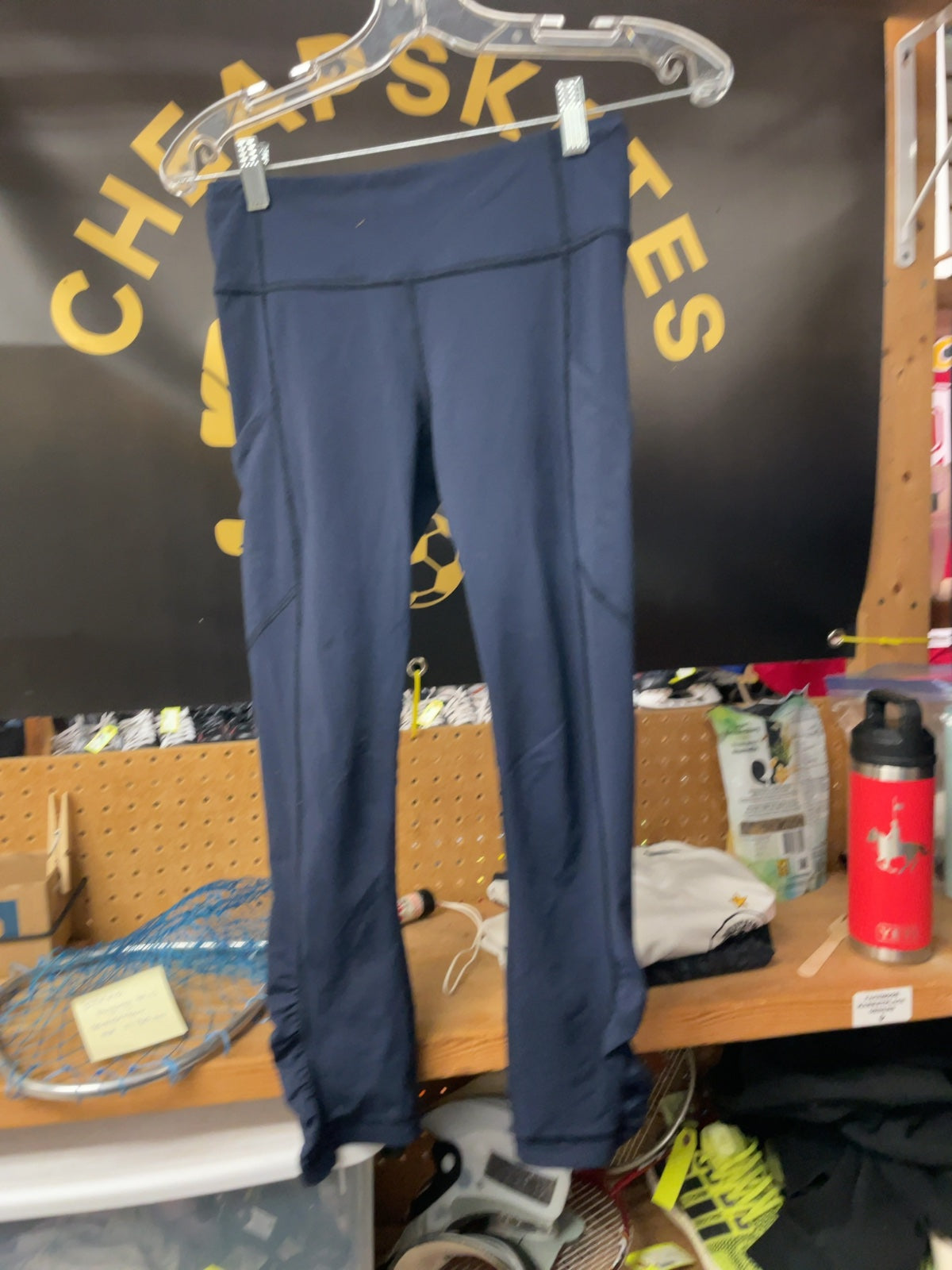 Lululemon Cropped Leggings Size 4 Navy