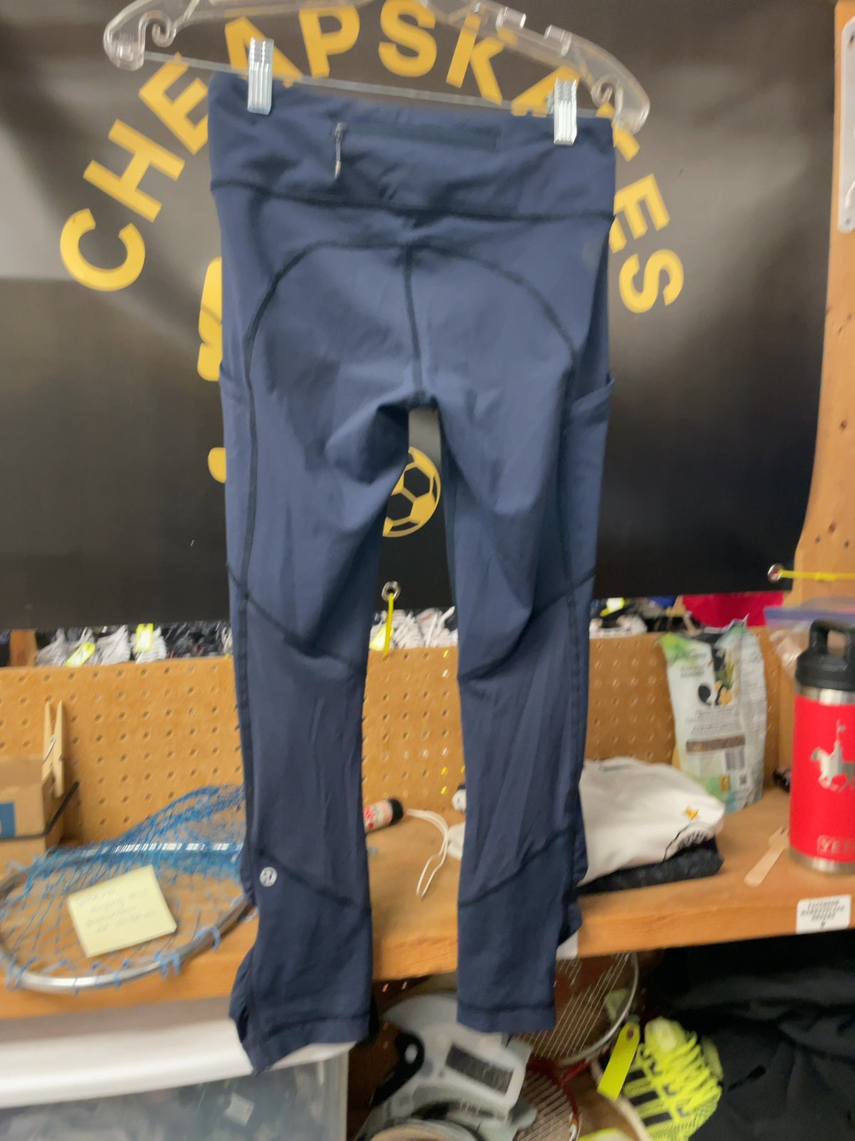 Lululemon Cropped Leggings Size 4 Navy
