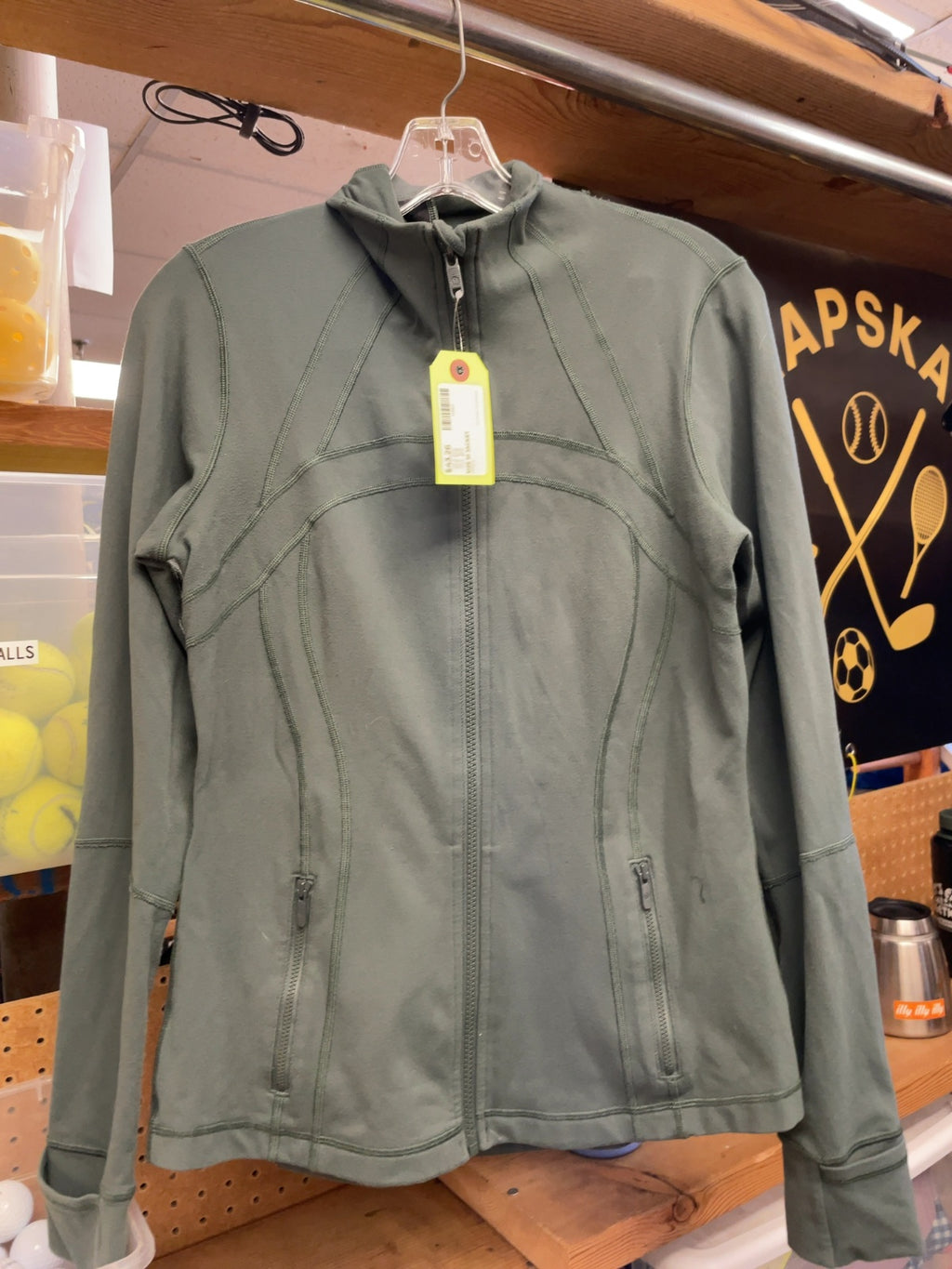 Lululemon Define Jacket Size 10 Green