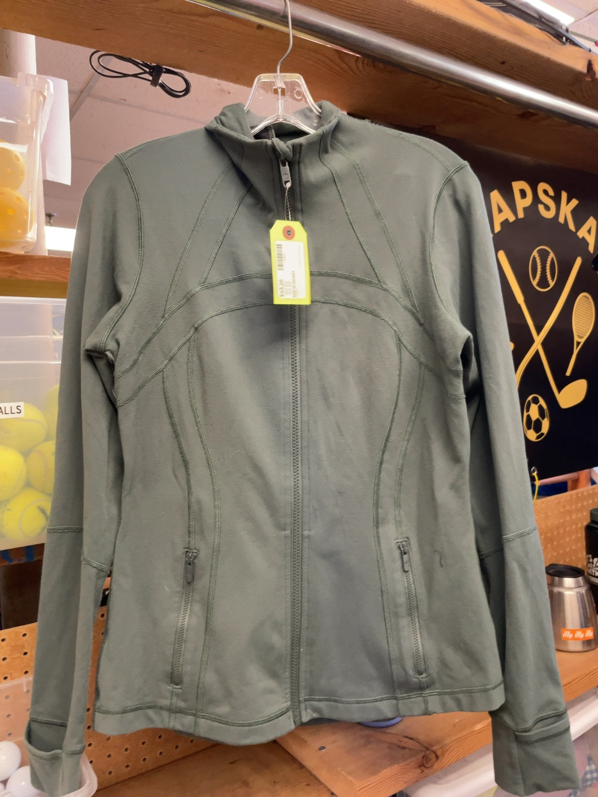 Lululemon Define Jacket Size 10 Green