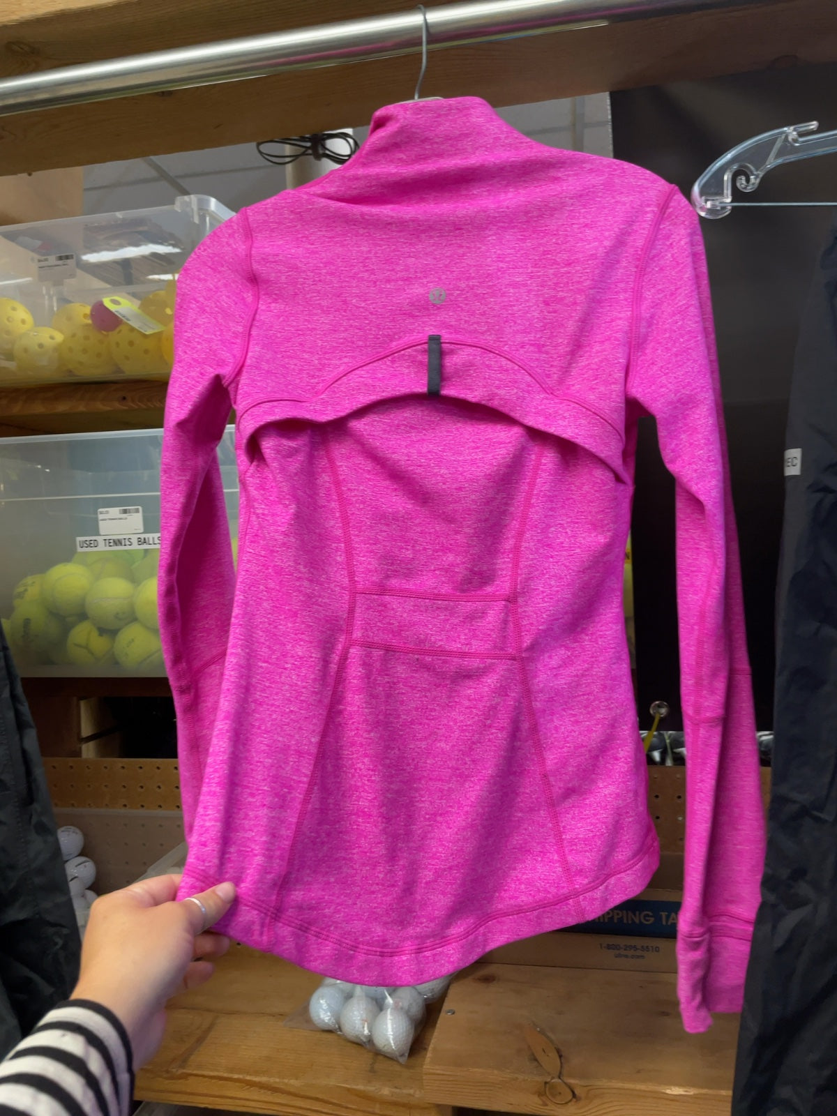 Lululemon Define Zip-Up Jacket Size 4 Pink