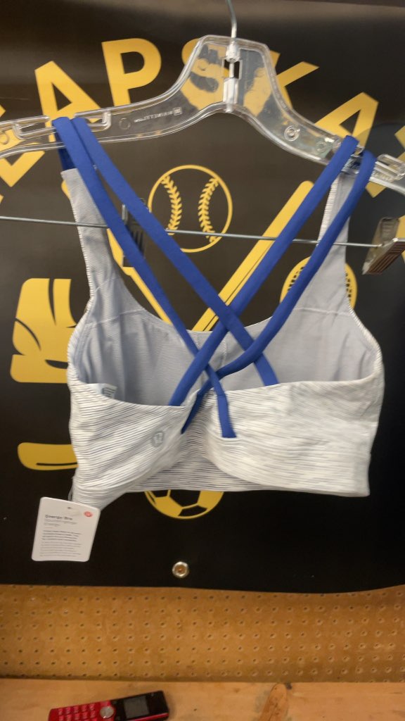 Lululemon Energy Bra - Size 4 - Grey