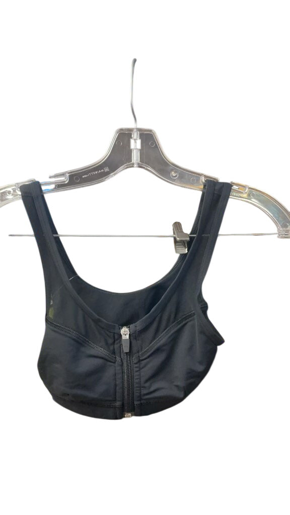 Lululemon Front-Zip Sport Bra - Black - Size 0
