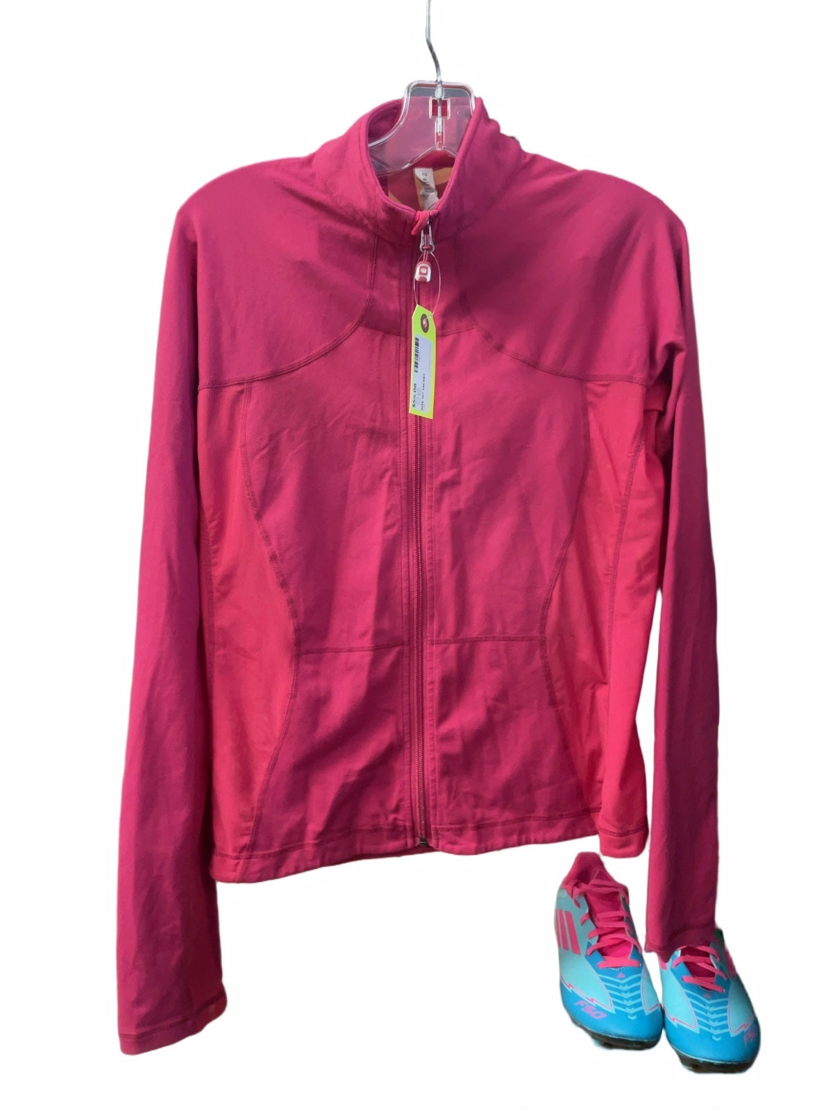 Lululemon Full-Zip Athletic Jacket Size 10 Pink