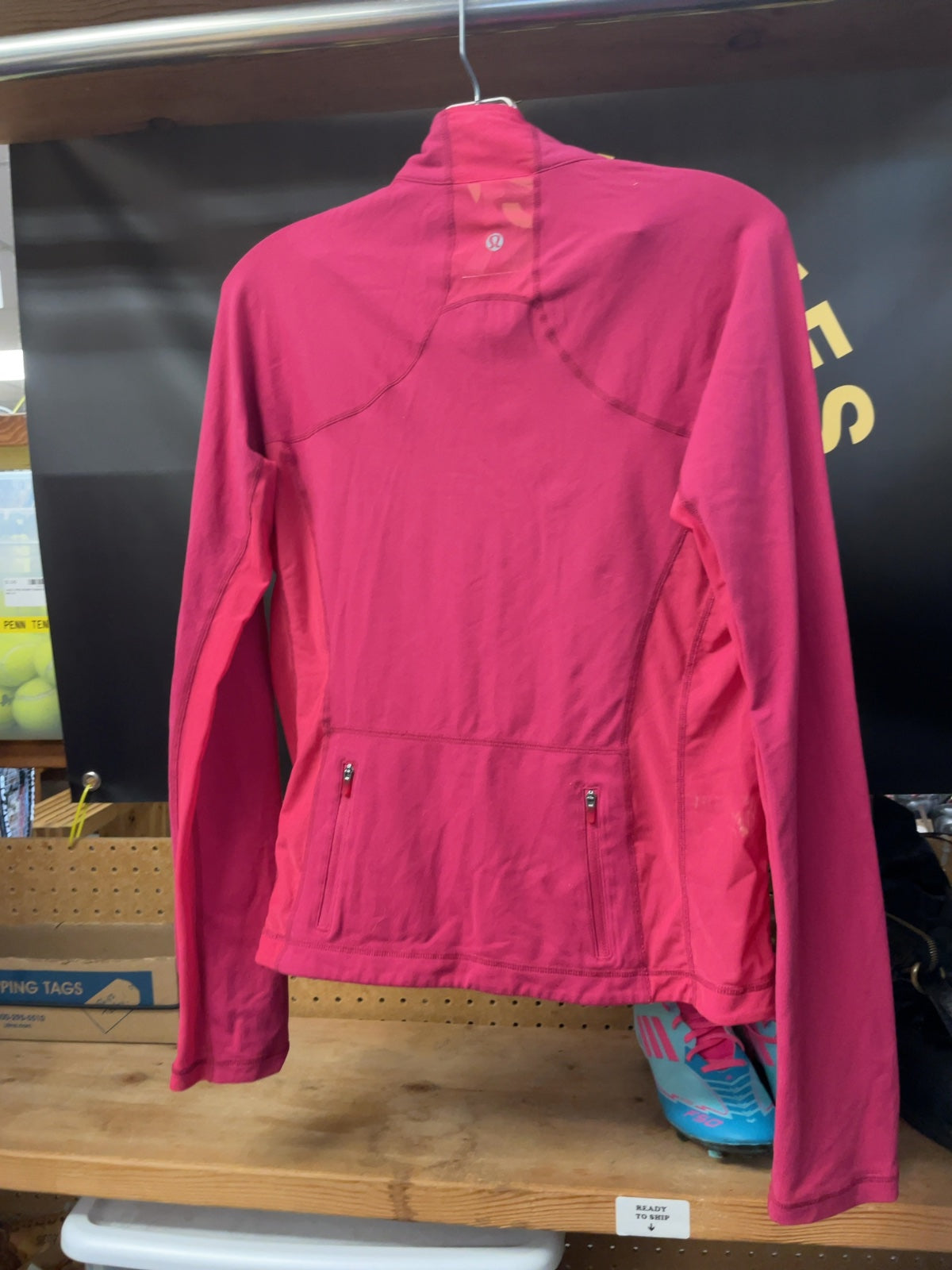 Lululemon Full-Zip Athletic Jacket Size 10 Pink
