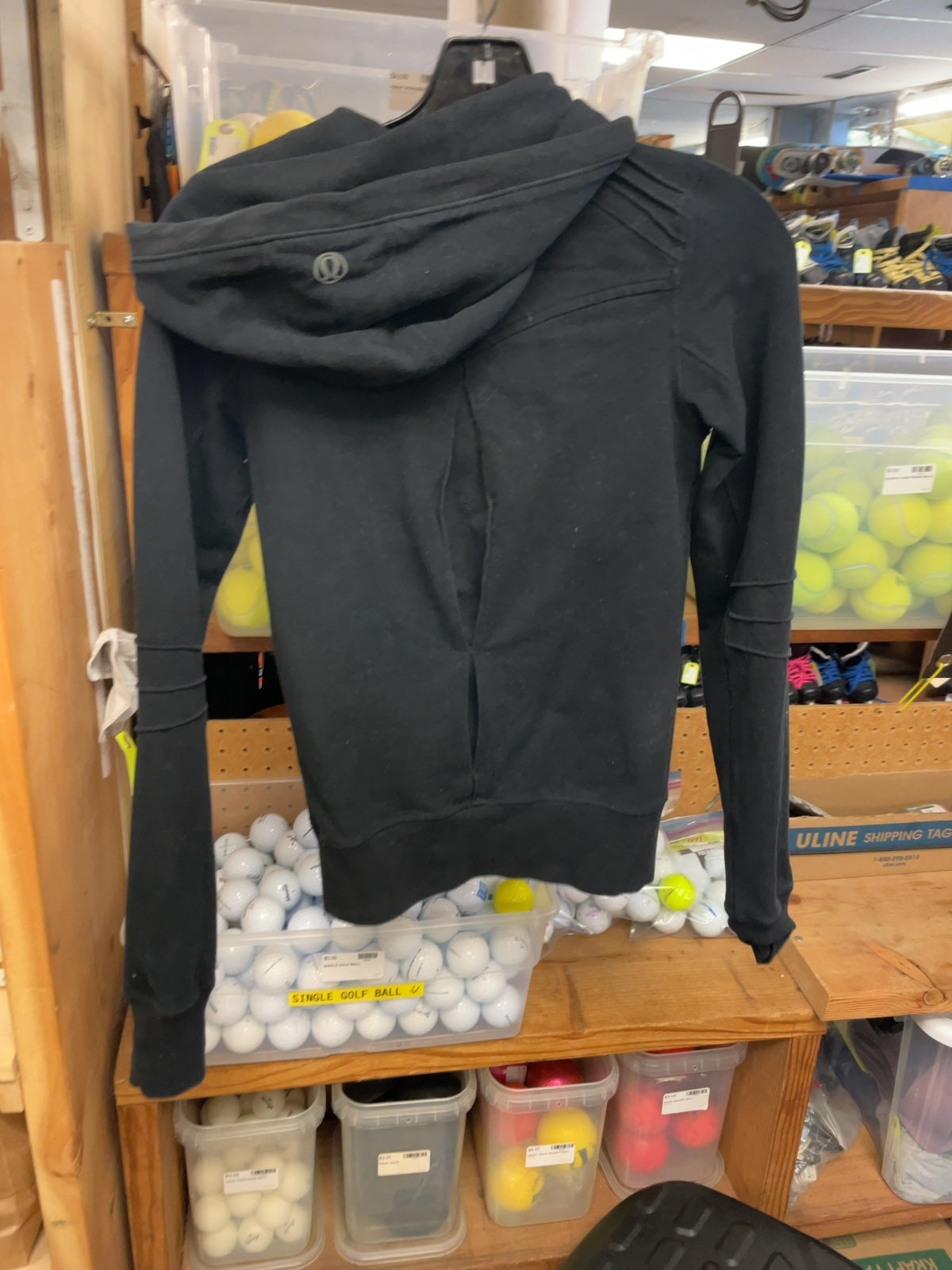 Lululemon Full Zip Hoodie Size 2 Black