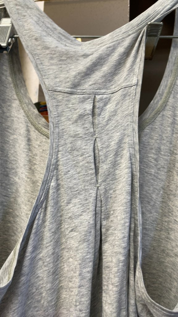 Lululemon Grey Racerback Tank Top - Size 12 *As Is*