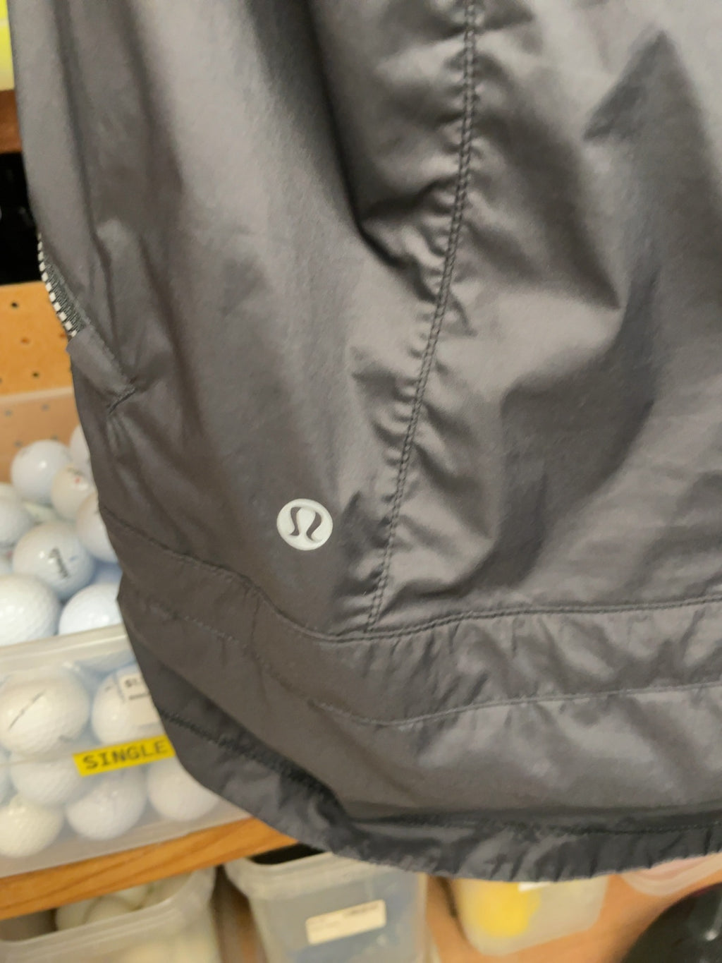 Lululemon Half-Zip Windbreaker Jacket Size 2 Black