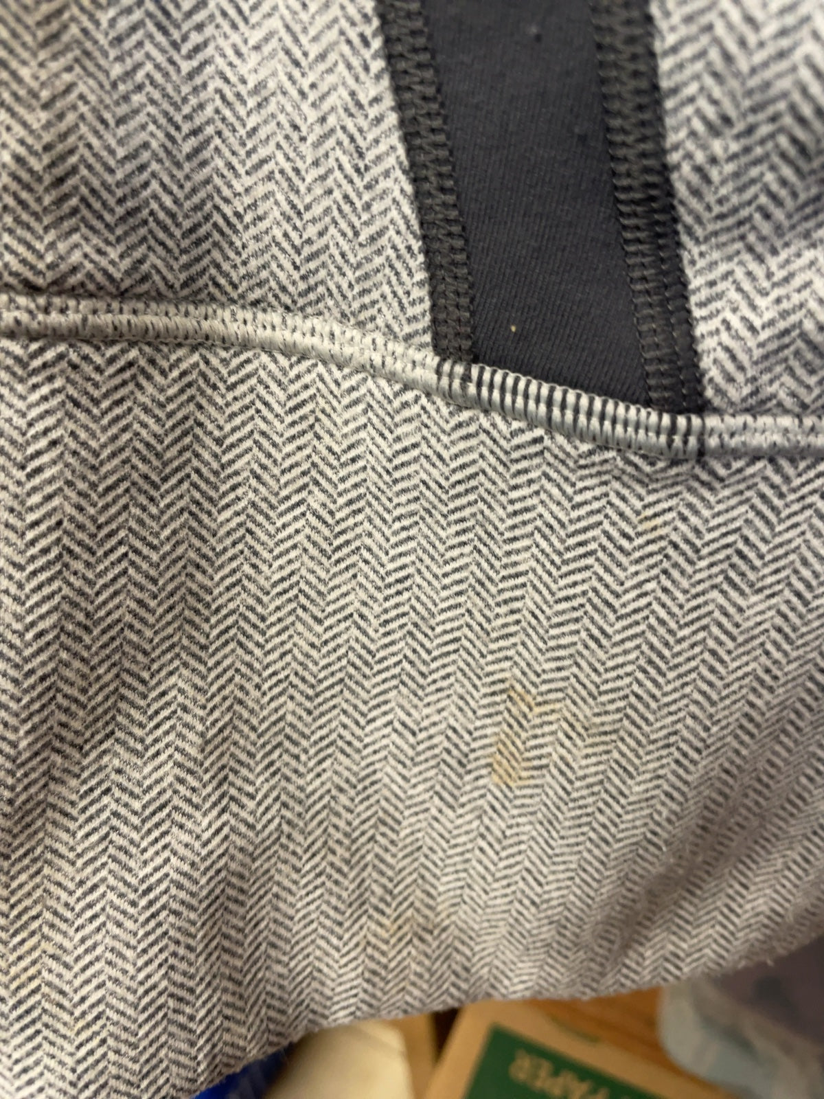 Lululemon Herringbone Zip-Up Jacket Size 6 Grey