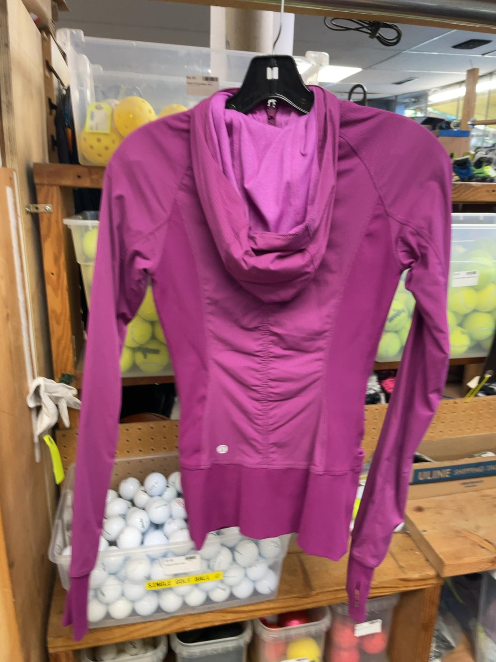 Lululemon Hooded Jacket Size 2 Purple