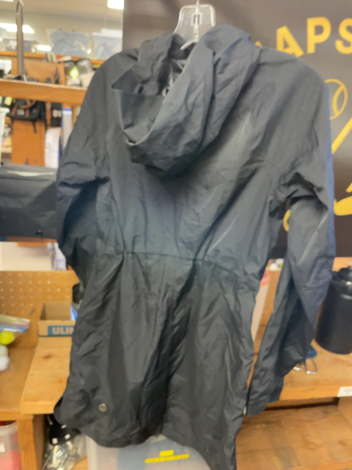 Lululemon Hooded Jacket Size 6 Black