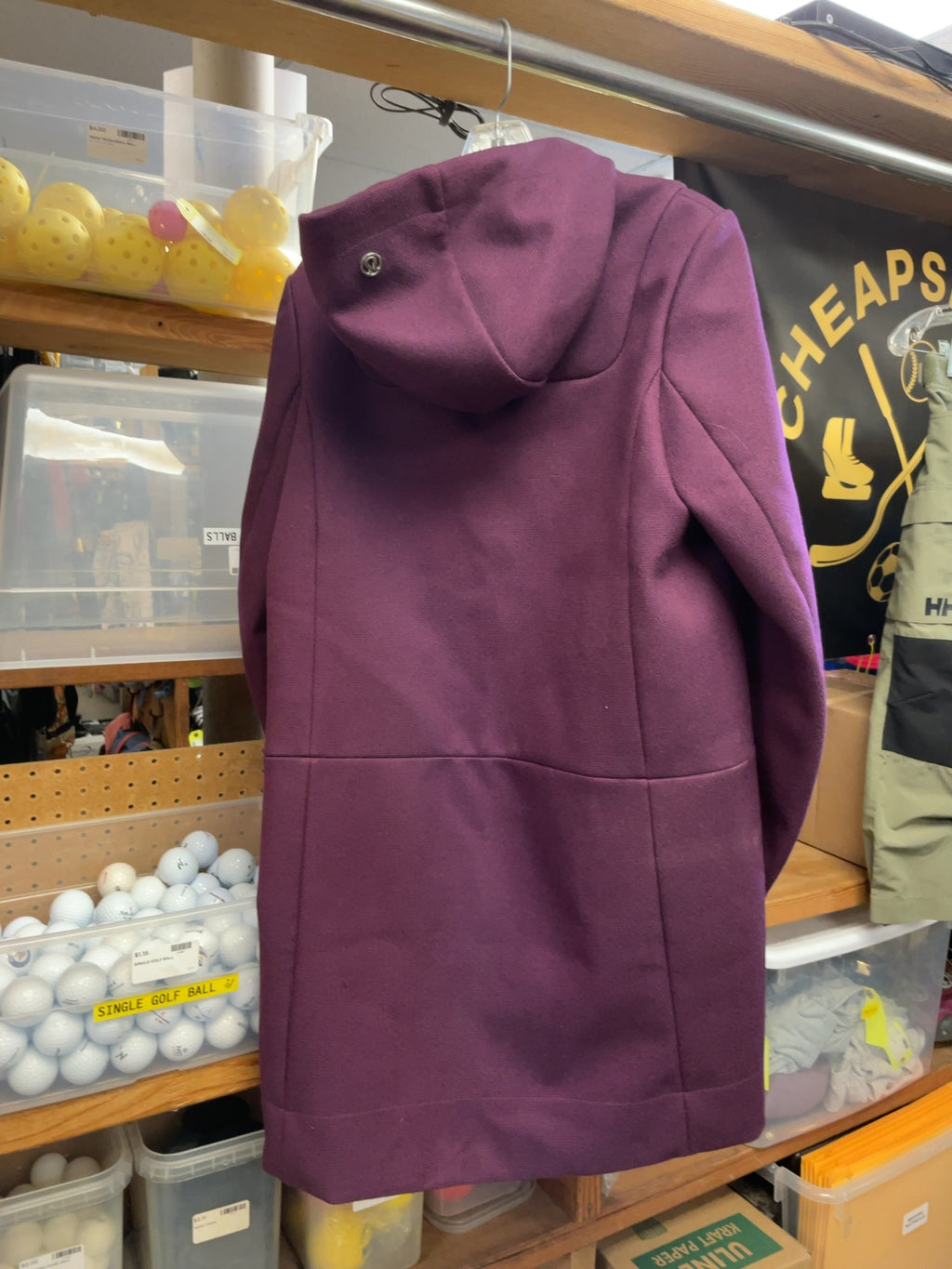Lululemon Hooded Jacket XL Purple