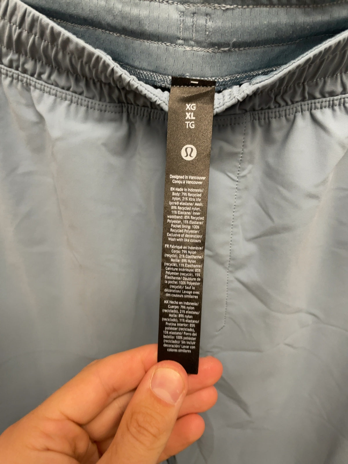 Lululemon Joggers Size XL Blue Grey