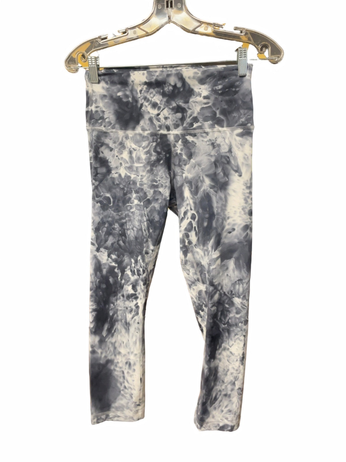 Lululemon Leggings Size 6 Tie-Dye Grey