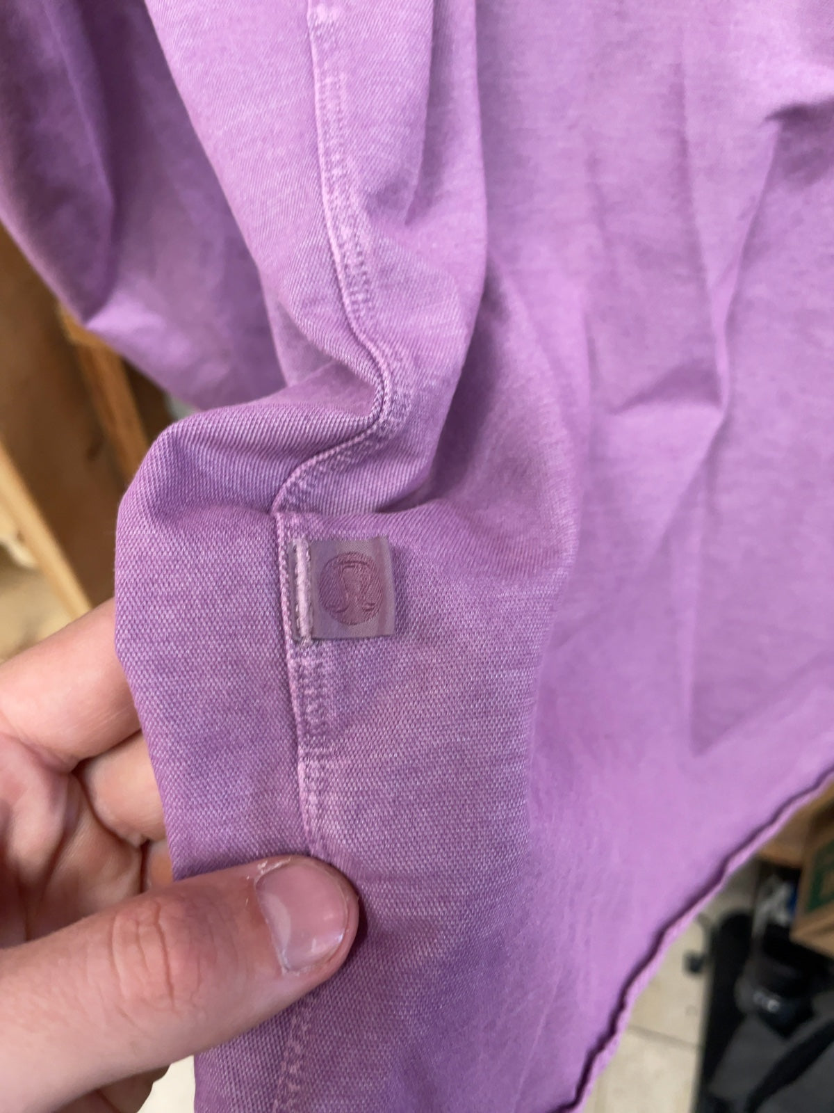 Lululemon Longsleeve Button Up Size XL Purple