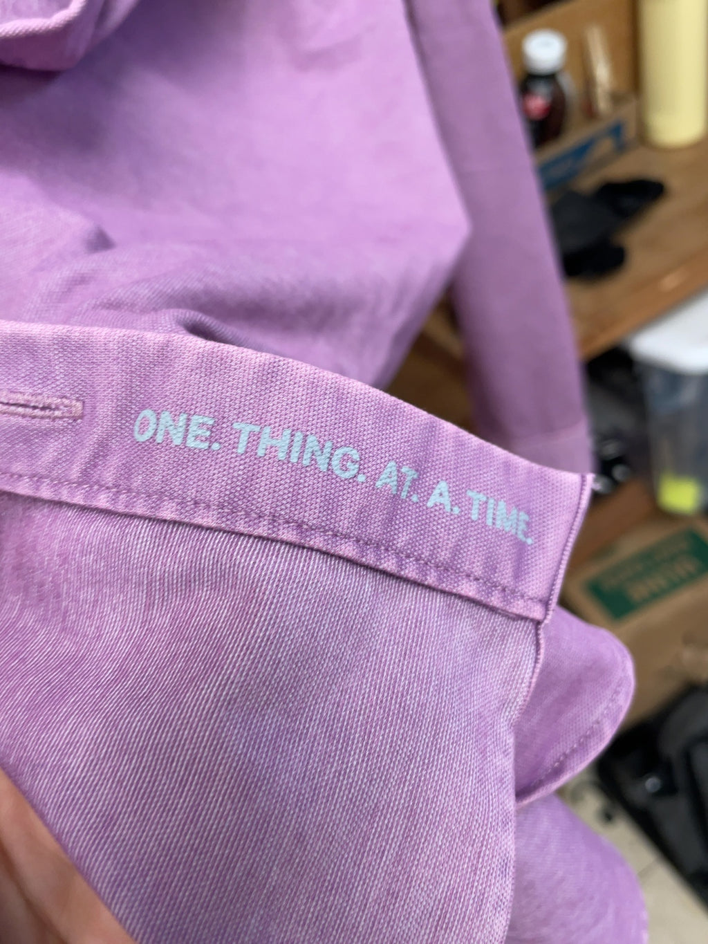 Lululemon Longsleeve Button Up Size XL Purple