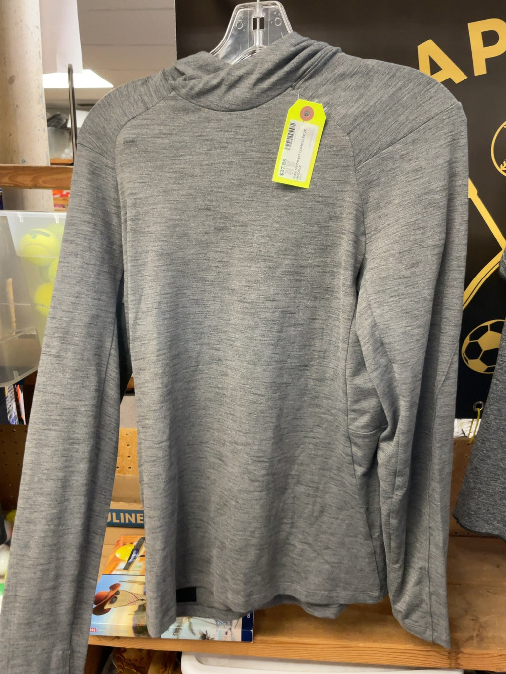 Lululemon Longsleeve Hoodie Medium Grey